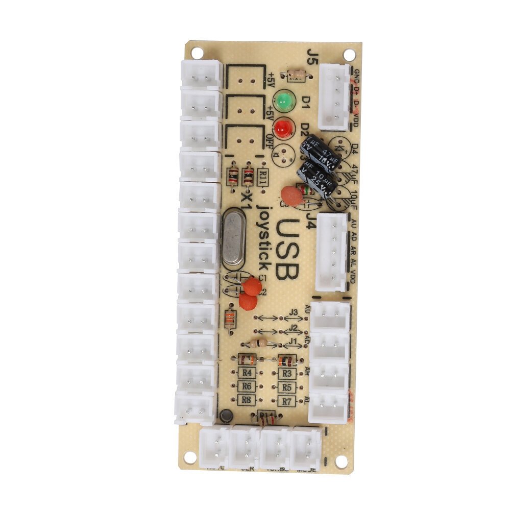 Arcade Game USB Enkooderin painikeohjain Raspberry Pi Host PC Game Machinelle BlackCY-822A hinta ja tiedot | Pelikonsolitarvikkeet | hobbyhall.fi