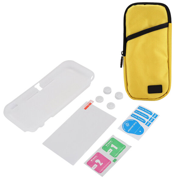 7 in 1 Protection Kit monitoiminen kannettava käsilaukun suojakotelo Switch Lite -pelikonsoliin