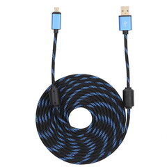 Heavy Duty 3m USB-latauskaapeli PS4/Xbox ONE -ohjaimelle pikalatauslisävaruste hinta ja tiedot | Pelikonsolitarvikkeet | hobbyhall.fi