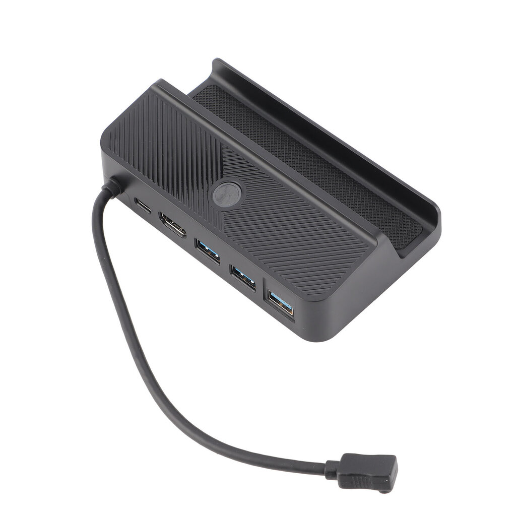 Steam Deck Docking Station HD Multimedia Interface 2.0 4K 5 in 1 -keskittimen pelikonsolitelakointiasemalle RGB-valoilla hinta ja tiedot | Pelikonsolitarvikkeet | hobbyhall.fi