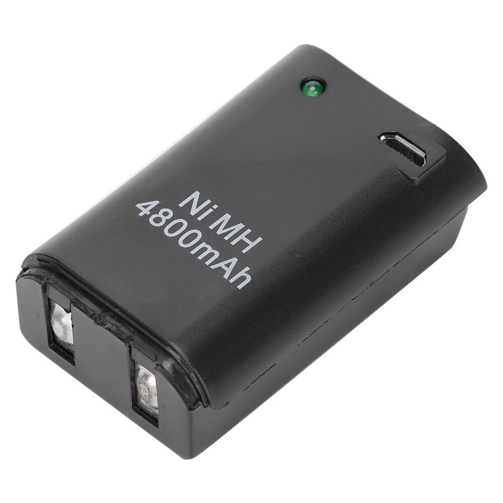 2-in 1 4800 mAh ladattava Gamepad Ni MH -akku Xbox 360 -ohjainkonsolille hinta ja tiedot | Pelikonsolitarvikkeet | hobbyhall.fi