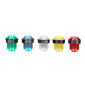 5kpl Arcade Push Buttons Professional LED valaistut painikkeet pelikoneeseen 12V hinta ja tiedot | Pelikonsolitarvikkeet | hobbyhall.fi