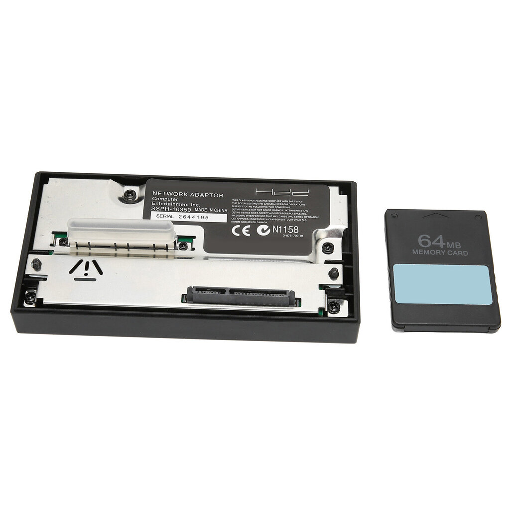 SATA Interface HDD -sovitin PS 2 -verkkosovitinsarjalle ja FMCB-versiolle 1.953 Muistikortti 64 Mt Ilmainen McBoot hinta ja tiedot | Pelikonsolitarvikkeet | hobbyhall.fi