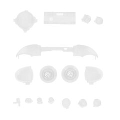 Full Buttons Mod Kits -liipaisin Täysi liipaisinmoduulisarja XBOX-sarjalle X XBOX-sarjan S-ohjaimelle Läpinäkyvä valkoinen hinta ja tiedot | Pelikonsolitarvikkeet | hobbyhall.fi