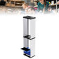 Double Video Game Storage Tower Durable Store 36 pelilevyjen säilytyshylly PS5:lle hinta ja tiedot | Pelikonsolitarvikkeet | hobbyhall.fi