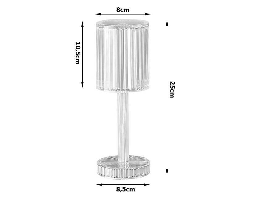 LED-pöytävalaisin Perfee, RGB, USB hinta ja tiedot | Pöytävalaisimet | hobbyhall.fi