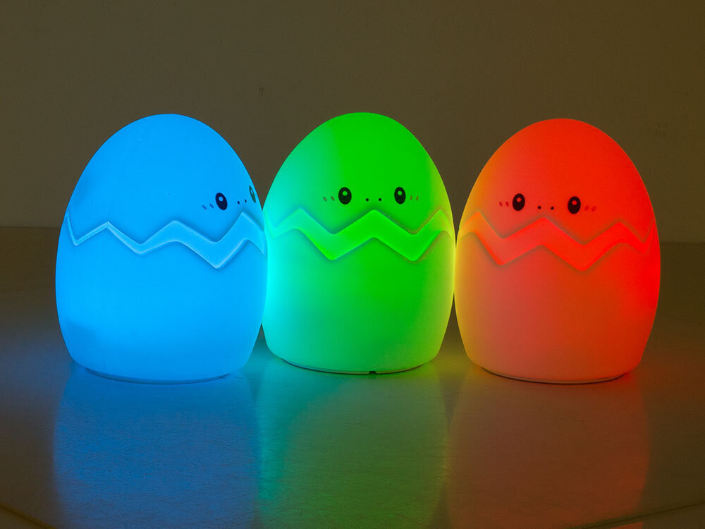 LED-yövalo lapsille "Easter egg" Perfee hinta ja tiedot | Lastenhuoneen valaisimet | hobbyhall.fi