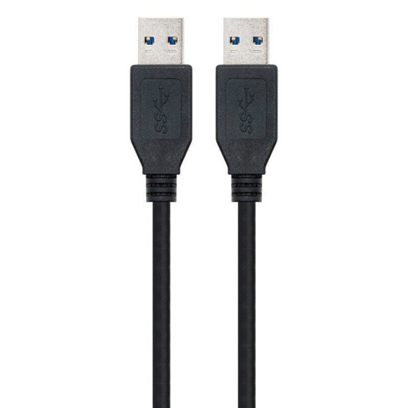 Nanokaapeli 10.01.1002BK, USB 3.0 A / USB A, 2 m hinta ja tiedot | Kaapelit ja adapterit | hobbyhall.fi