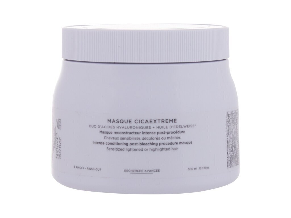 Hiusnaamio Kerastase Blond Absolu Masque Cicaextreme Hair Mask, 500 ml hinta ja tiedot | Hiusnaamiot, öljyt ja seerumit | hobbyhall.fi