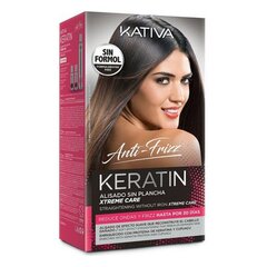 Hiusten suoristus Keratin Anti-frizz Xtrem Care Kativa hinta ja tiedot | Hiusnaamiot, öljyt ja seerumit | hobbyhall.fi