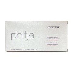 Ampullit istukan kanssa Koster Phitja, 10x10 ml hinta ja tiedot | Koster Hiustenhoitotuotteet | hobbyhall.fi