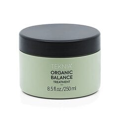 Kosteuttava hiusnaamio Lakme Teknia Organic Balance Treatment, 250 ml hinta ja tiedot | Hiusnaamiot, öljyt ja seerumit | hobbyhall.fi