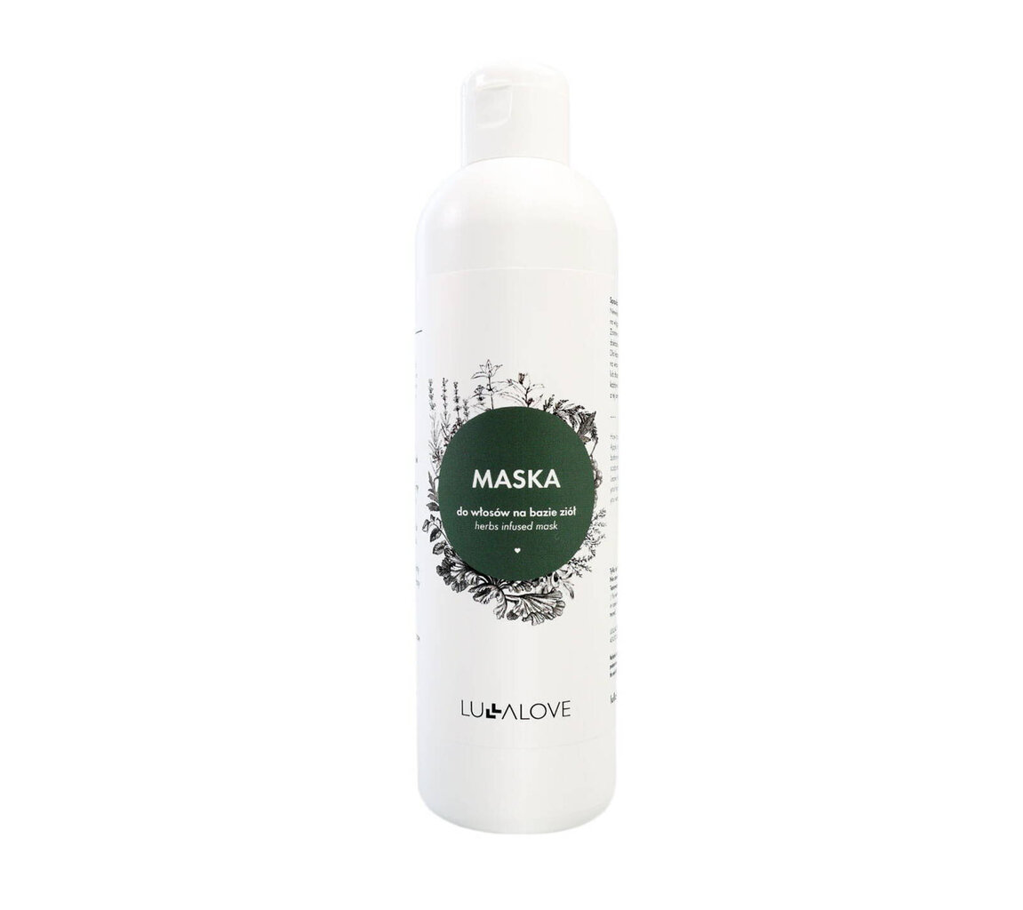 Hiusnaamio Lullalove Herbal hiusnaamio, 250ml hinta ja tiedot | Naamiot, öljyt ja seerumit | hobbyhall.fi