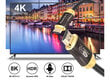 Videokaapeli HDMI 2.1 Ultra High Speed 8K 60Hz 4K 120Hz HQ GOLD 3m hinta ja tiedot | Kaapelit ja adapterit | hobbyhall.fi