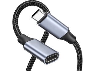 USB-C-sovitin Perfee, kaapeli 2 m hinta ja tiedot | Kaapelit ja adapterit | hobbyhall.fi