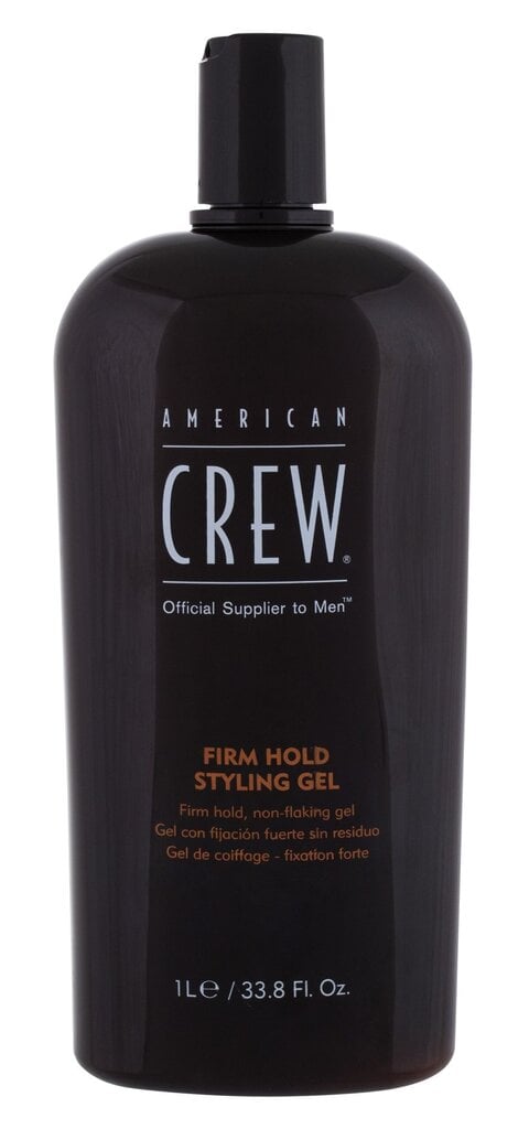 Hiusgeeli American Crew Firm Hold Styling, 1000 ml hinta ja tiedot | Kampaamotuotteet | hobbyhall.fi