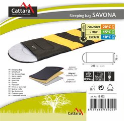 Makuupussi Cattara Savona hinta ja tiedot | Makuupussit | hobbyhall.fi