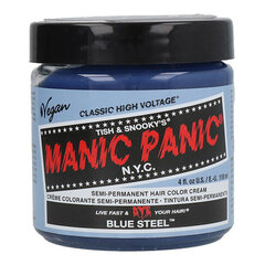 Pitkäkestoinen hiusväri Manic Panic Classic Blue Steel, 118 ml hinta ja tiedot | Manic Panic Hajuvedet ja kosmetiikka | hobbyhall.fi