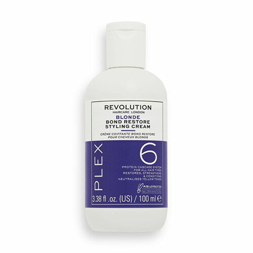 Muotoileva hiusvoide Revolution Haircare Blonde Plex 6 Bond Restore, 100 ml hinta ja tiedot | Kampaamotuotteet | hobbyhall.fi