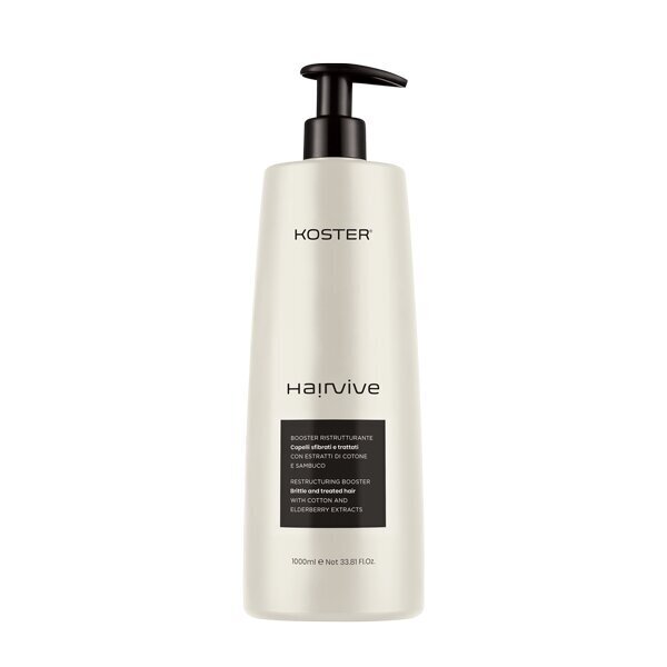 Hoitoaine Koster Hairvive Booster, 1000 ml hinta ja tiedot | Hoitoaineet | hobbyhall.fi