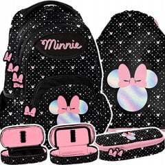 Koulureppu tarvikkeineen Paso Minnie DM23VV-278, 3 osaa hinta ja tiedot | Koulureput ja -laukut | hobbyhall.fi