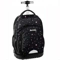 Koulureppu pyörillä BeUniq Stars BU23ZD-1231, 49x33x20 cm hinta ja tiedot | Koulureput ja -laukut | hobbyhall.fi