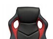 Pelituoli Kraken Chairs Delta, musta/punainen hinta ja tiedot | Toimistotuolit | hobbyhall.fi