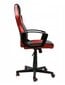 Pelituoli Kraken Chairs Delta, musta/punainen hinta ja tiedot | Toimistotuolit | hobbyhall.fi