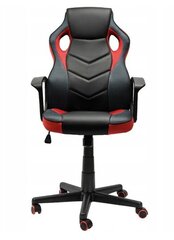 Pelituoli Kraken Chairs Delta, musta/punainen hinta ja tiedot | Toimistotuolit | hobbyhall.fi