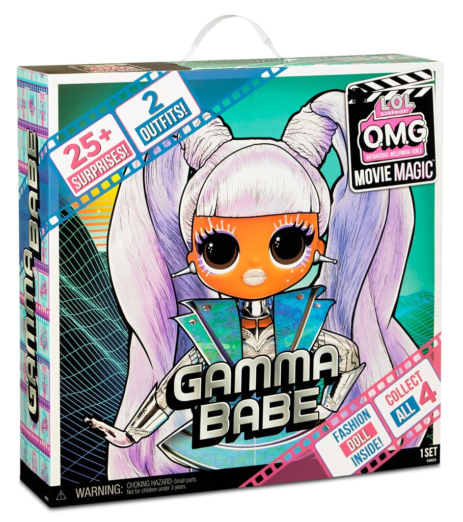 Nukkesetti LOL Surprise OMG Movie Magic Doll-Galaxy, 577898EUC hinta ja tiedot | Tyttöjen lelut | hobbyhall.fi