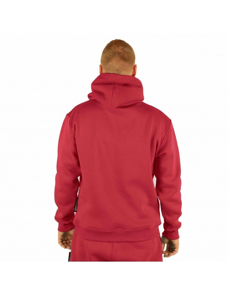 Huppari unisex Buggy Hoodie Exquisite Line Red, punainen hinta ja tiedot | Miesten puserot ja hupparit | hobbyhall.fi