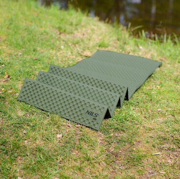 Kokoontaittuva turistimatto Nils Camp 60 cm x 188 cm x 2 cm hinta ja tiedot | Retkeilyalustat, piknikhuovat | hobbyhall.fi