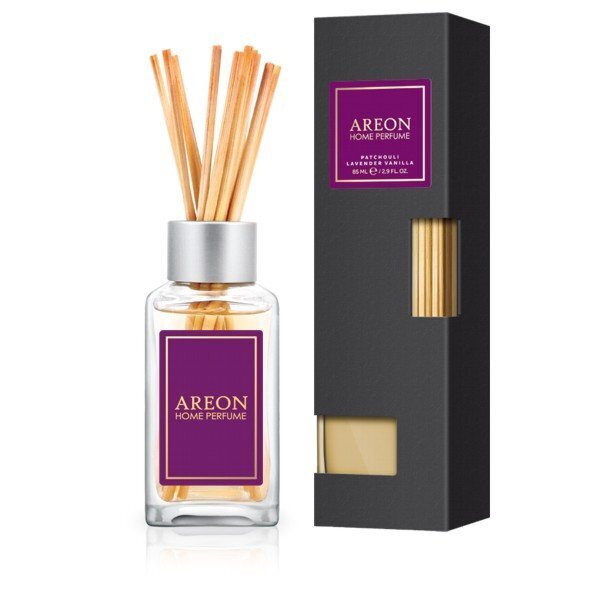 Kodin ilmanraikastin Areon Black Atchouli laventeli-vanilja 85ml hinta ja tiedot | Huonetuoksut | hobbyhall.fi