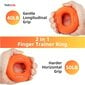 Silikoni Hand Trainer - Spander THOMS Strengthener 78 mm. 50-60 Lbs hinta ja tiedot | Käsipuristimet | hobbyhall.fi