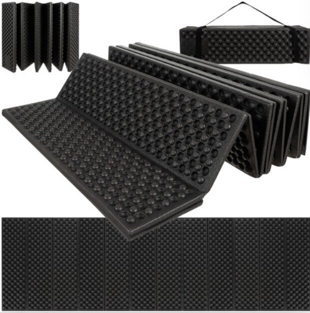 Taitettava makuumatto 180x60x1cm Trizand 22870 hinta ja tiedot | Retkeilyalustat, piknikhuovat | hobbyhall.fi