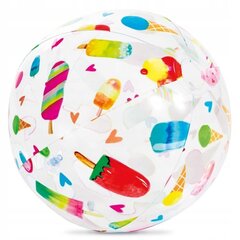 Puhallettava rantapallo Intex Lively Print, 51 cm hinta ja tiedot | Puhallettavat vesilelut ja uima-asusteet | hobbyhall.fi