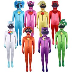 Hymyilevät otokset Poppy Cosplay Lasten puku Halloween Tight Onesie Cosplay Puku Leikkipuku Jumpsuit Body Lapset hinta ja tiedot | Naamiaisasut | hobbyhall.fi