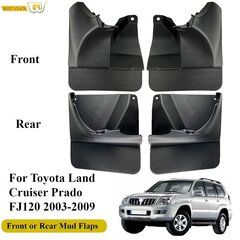 OE-tyyliset muotoillut lokasuojat Toyota Land Cruiser Prado FJ120 120 2003-2009 lokasuojat Roiskesuojat Lokasuojat edessä tai takana hinta ja tiedot | Lisätarvikkeet autoiluun | hobbyhall.fi