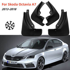 4kpl lokasuojat, Skoda Octavia 3 A7 2013 2014 2015 2016 2017 2018 5E Mk3 Sedan hinta ja tiedot | Lokasuojat | hobbyhall.fi