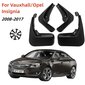 Lokasuojat Vauxhall/Opel Insigniaan 2008-2017, 4 kpl hinta ja tiedot | Lisätarvikkeet autoiluun | hobbyhall.fi