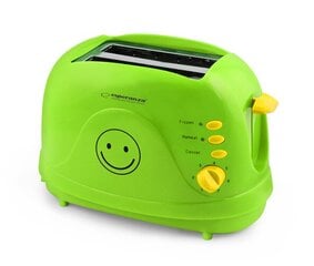 Leivänpaahdin Esperanza EKT003 Smiley Green hinta ja tiedot | Esperanza Keittiön pienkoneet | hobbyhall.fi