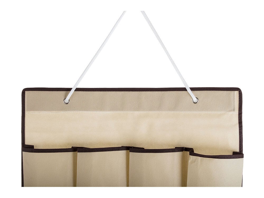 Korujen järjestäjä Perfee 128x45cm (beige) hinta ja tiedot | Säilytyslaatikot ja -korit | hobbyhall.fi