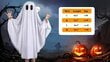 Unisex Kid Ghost Puku Tyttö Halloween Fancy Mekko Cosplay Poika Valkoinen Boo Ghost Viitta Lapsi Pelottava temppu tai hoito hinta ja tiedot | Naamiaisasut | hobbyhall.fi