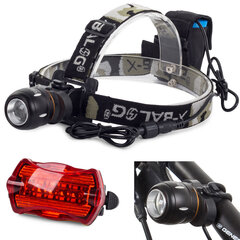 Bailongin otsalamppu, Front Cree ja Zoom Perfee hinta ja tiedot | Retkilamput | hobbyhall.fi