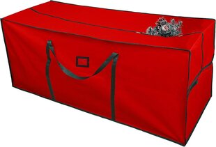 JOFONY joulukuusen säilytyspussi punainen 148 x 48 x 64 cm hinta ja tiedot | Säilytyslaatikot ja -korit | hobbyhall.fi