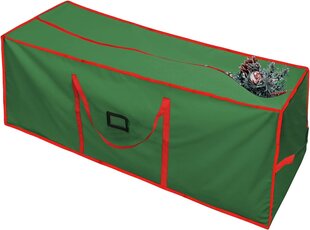 JOFONS joulukuusen säilytyspussi vihreä 128 x 38 x 48 cm hinta ja tiedot | Säilytyslaatikot ja -korit | hobbyhall.fi