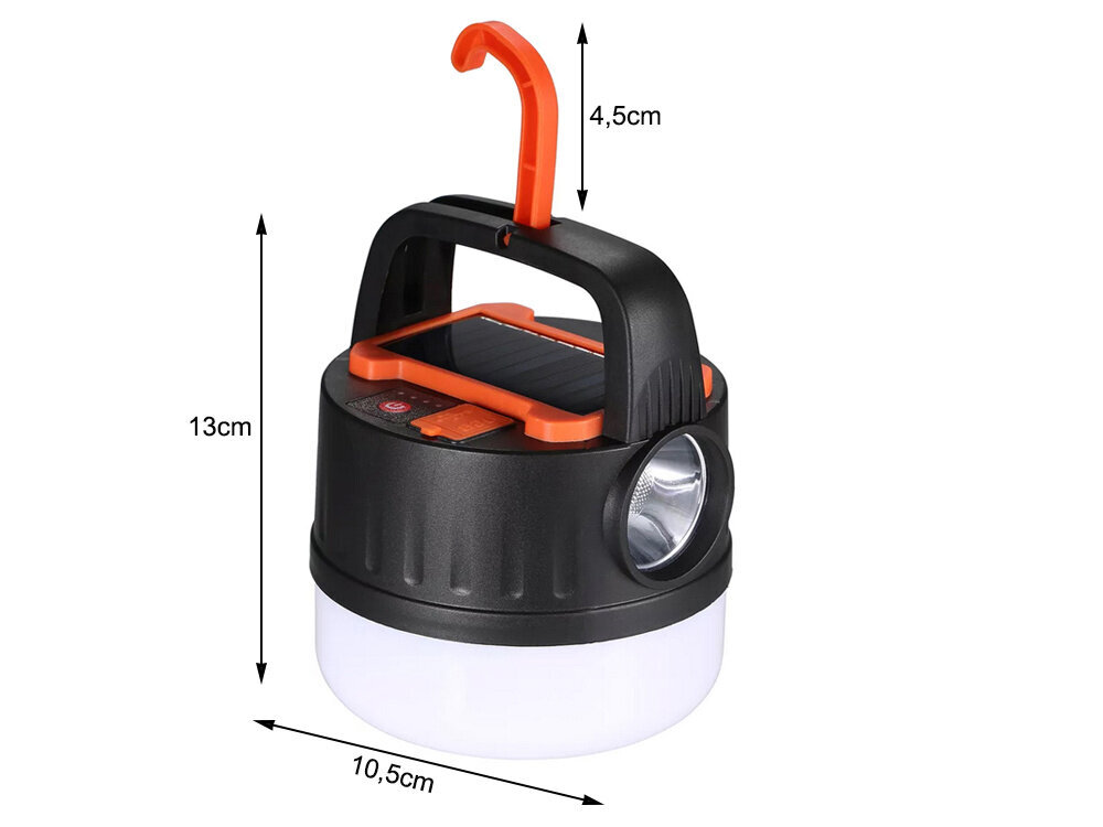 LED Camping Lantern Perfee hinta ja tiedot | Taskulamput ja valonheittimet | hobbyhall.fi