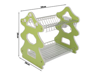 Kaksikerroksinen astiankuivain Perfee hinta ja tiedot | Keittiövälineet | hobbyhall.fi