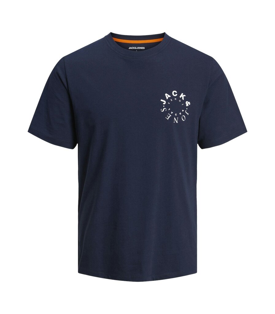 Jack & Jones Miesten T-paita 12242554*03, laivastonsininen 5715429778717 hinta ja tiedot | Miesten T-paidat | hobbyhall.fi