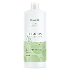 Wella ELEMENTS Renewing Shampoo 1000ml hinta ja tiedot | Shampoot | hobbyhall.fi